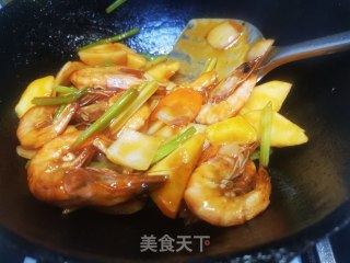 水果咕咾虾的做法步骤：10