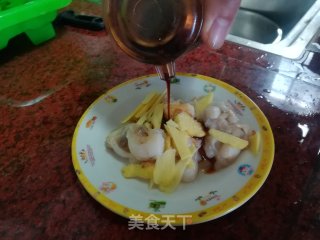 扇贝肉蚝豉粥的做法步骤：5