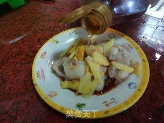 扇贝肉蚝豉粥的做法步骤：6