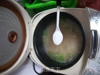 扇贝肉蚝豉粥的做法步骤：10