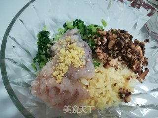 春日应季美食——虾仁青菜水晶饺的做法步骤：6