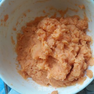 番薯发面饼的做法步骤：5