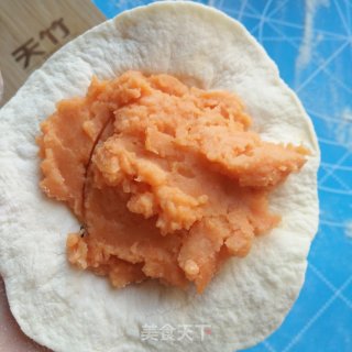 番薯发面饼的做法步骤：6
