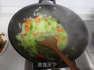 素炒莴笋的做法步骤：5