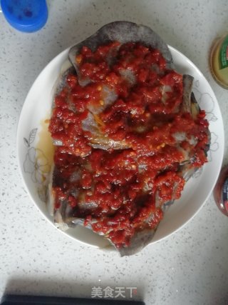 蒸鸦片鱼的做法步骤：5
