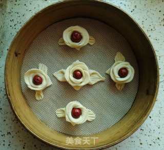 花朵馒头的做法步骤：13