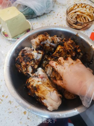 高压锅炖腿骨肉的做法步骤：7