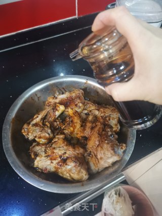 高压锅炖腿骨肉的做法步骤：9