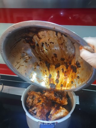 高压锅炖腿骨肉的做法步骤：15