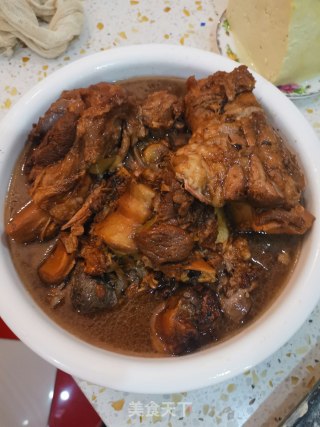 高压锅炖腿骨肉的做法步骤：26