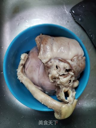 卤猪心的做法步骤：1