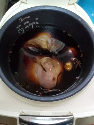 卤猪心的做法步骤：2