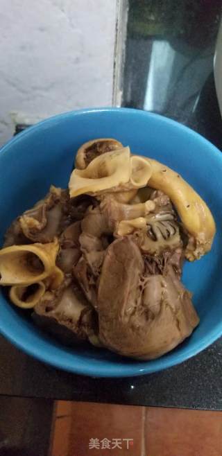 卤猪心的做法步骤：4