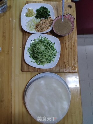 自制凉皮的做法步骤：16