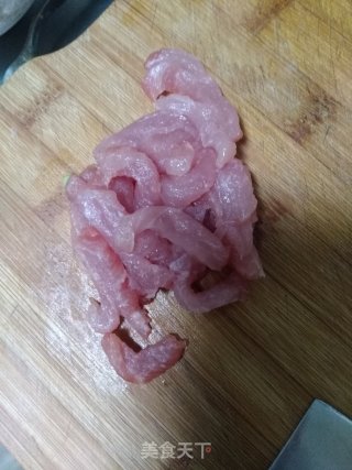 榨菜肉丝面的做法步骤：3