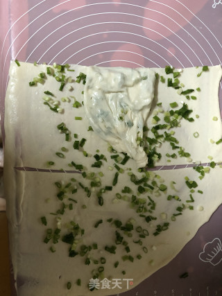 葱花饼的做法步骤：9