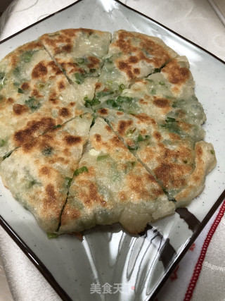 葱花饼的做法步骤：13
