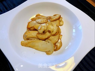 香煎松茸的做法步骤：8