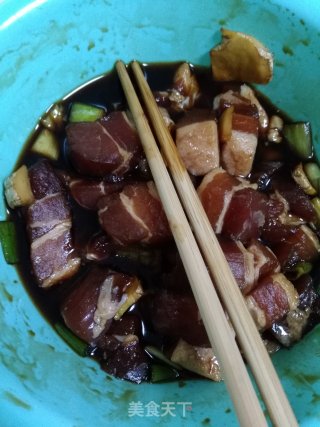 竹筒形粽子的做法步骤：3