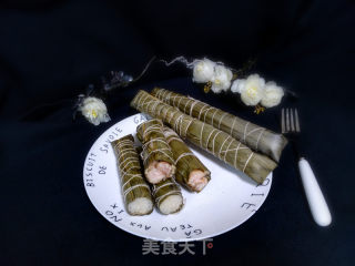 竹筒形粽子的做法步骤：13