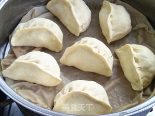 茴香香菇馅发面蒸饺的做法步骤：10