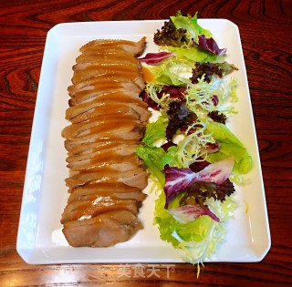 酱香鸭胸肉沙拉的做法步骤：10