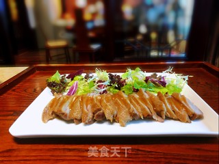 酱香鸭胸肉沙拉的做法步骤：13