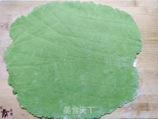麦青黄油卷的做法步骤：5