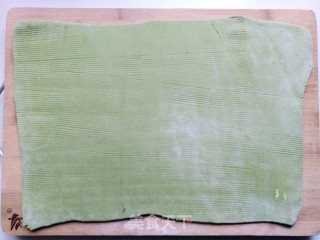 麦青黄油卷的做法步骤：8