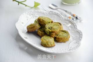 麦青黄油卷的做法步骤：14