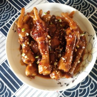 香辣鸡爪的做法步骤：9