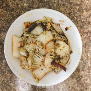 酸辣白菜的做法步骤：5