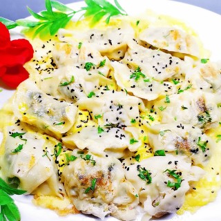 鸡蛋抱饺的做法步骤：7