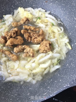 炸肉炖白菜的做法步骤：8