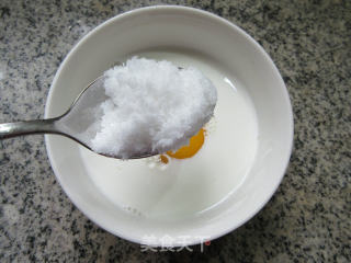 蔓越莓玉米馒头布丁的做法步骤：2