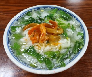 青菜烫饭的做法步骤：8