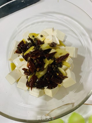 凉拌豆腐的做法步骤：5