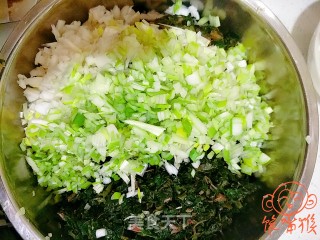 杂菜素蒸饺的做法步骤：10
