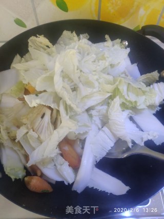 胡萝卜白菜炖牛肉的做法步骤：5