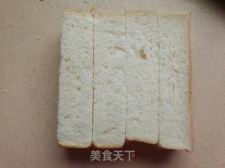葱香吐司条的做法步骤：2
