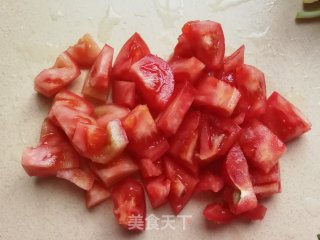 西红柿鸡蛋豆角过水捞面的做法步骤：5