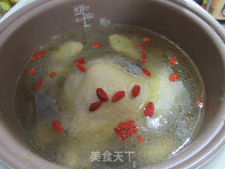 荸荠炖鸡腿的做法步骤：10