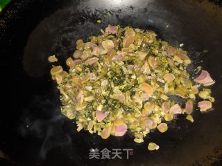 菜苔腌菜的做法步骤：4