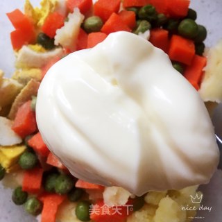 土豆鸡蛋沙拉的做法步骤：8