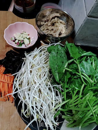 五丝小炒的做法步骤：2
