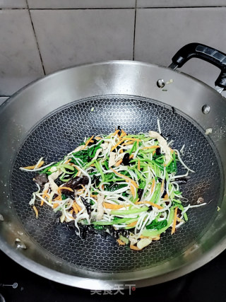 五丝小炒的做法步骤：7