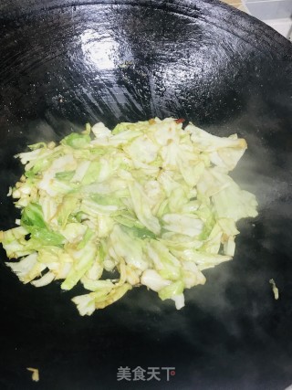 手撕包菜的做法步骤：4