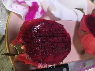 火龙果燕麦酸奶杯的做法步骤：10