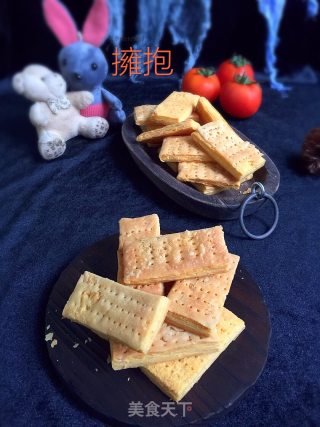 咸蛋黄饼干的做法步骤：17
