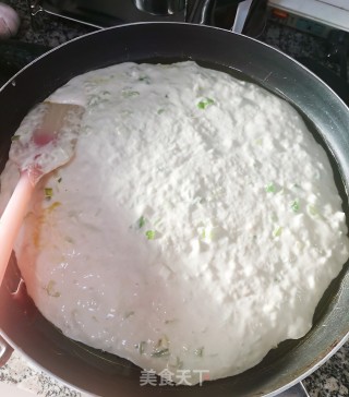 发面葱花大饼的做法步骤：3